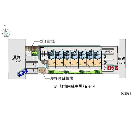 ★手数料０円★名古屋市北区城東町５丁目　月極駐車場（LP）